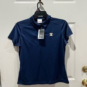 Nike Golf Women's Dark Blue Button Down Shirt